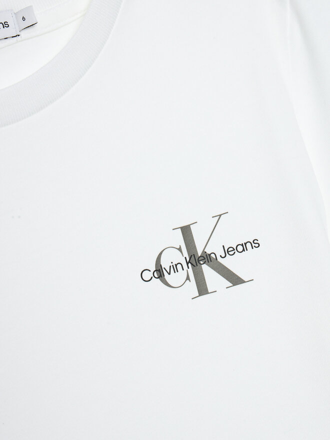 Calvin Klein Jeans Calvin Klein Jeans Camiseta Monogram IU0IU00624 D Blanco Regular Fit