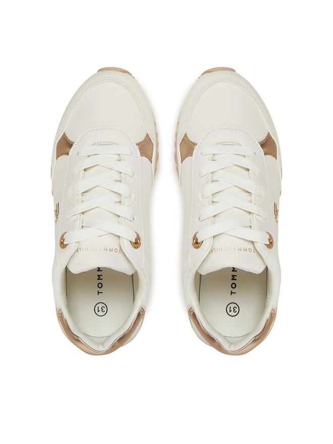 Tommy Hilfiger Sneakers Tommy Hilfiger Low Cut Lace-Up Sneaker T3A9-33759-1355 M Weiß