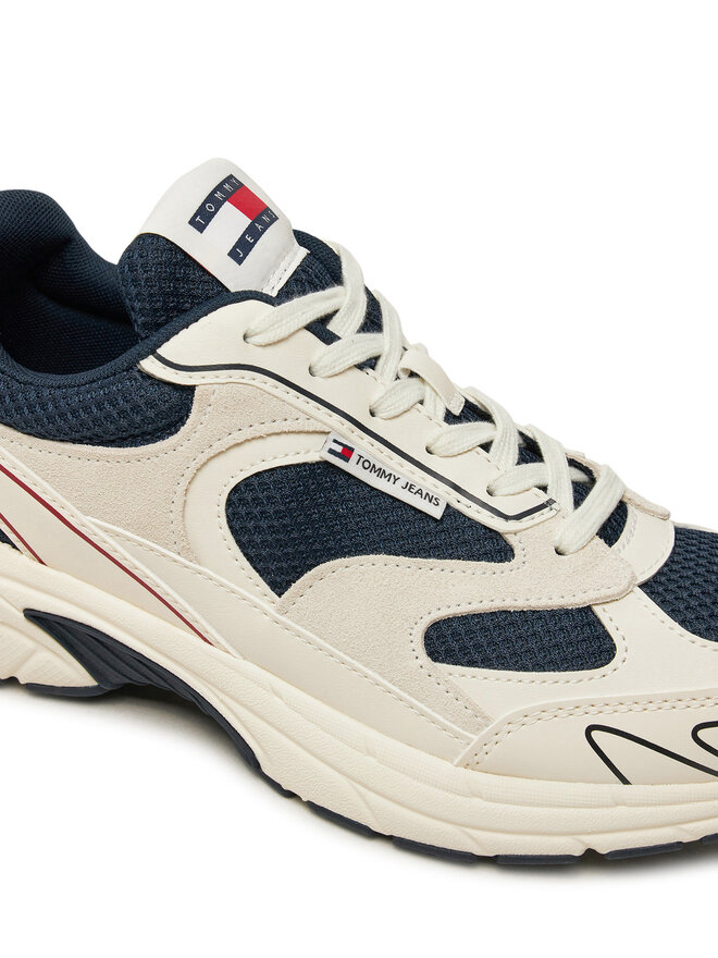 Tommy Jeans Sneakersy Tommy Jeans The Coney EM0EM01520 Écru