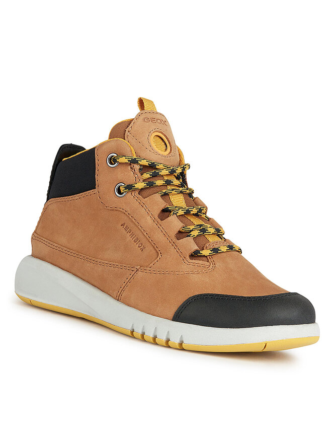 Geox Zapatillas Geox J Aeranter Boy Abx J04CYA 0CL11 C6F2G S Marrón