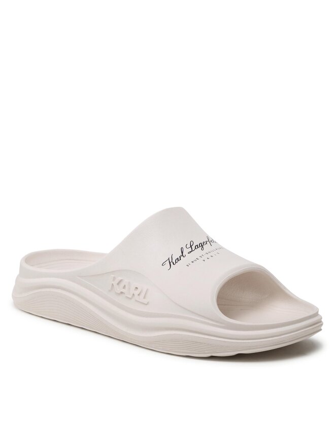 KARL LAGERFELD Natikače KARL LAGERFELD KL75007 Écru