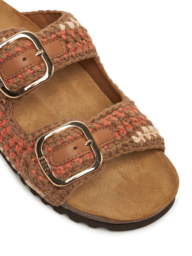 Scholl Παντόφλες Scholl Noelle F32248 Καφέ