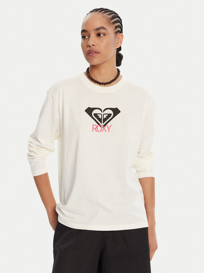 Roxy Roxy Blusa Hangloose Art Ls ERJZT06035 Écru Regular Fit