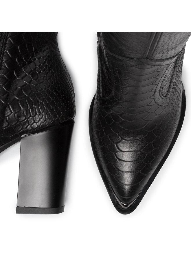 R.Polański Stiefel R.Polański 1030 Schwarz