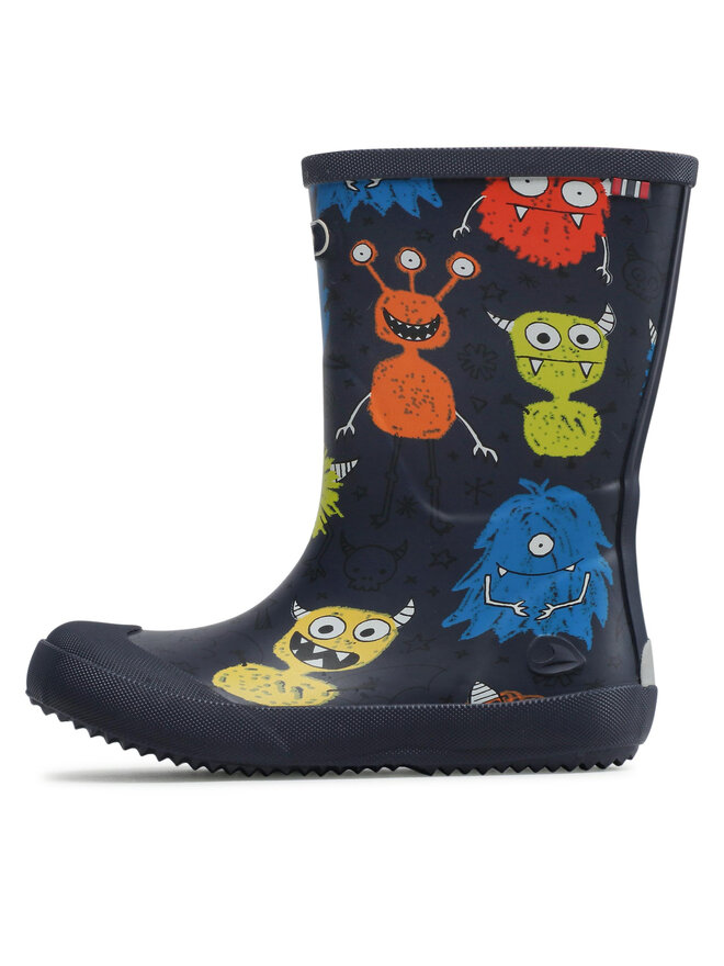 Viking Botas de agua Viking Indie Print 1-60120-550 Azul marino