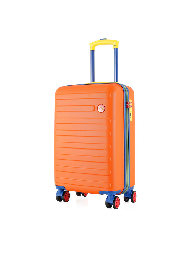Semi Line Βαλίτσα Καμπίνας Semi Line T5843-1 Πορτοκαλί