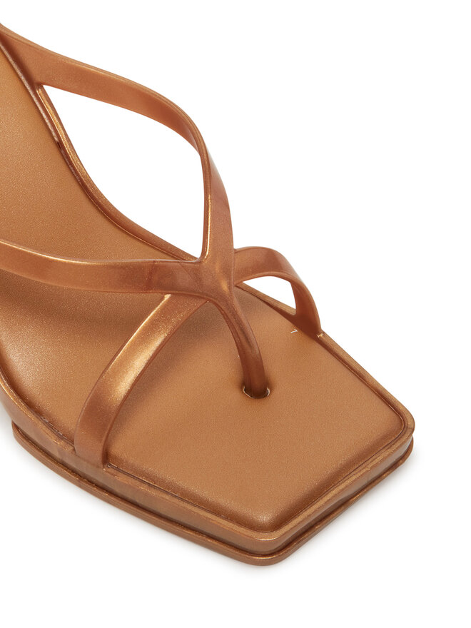 Melissa Σαγιονάρες Melissa Melissa Glass Heel Ad 35801 Χρυσό