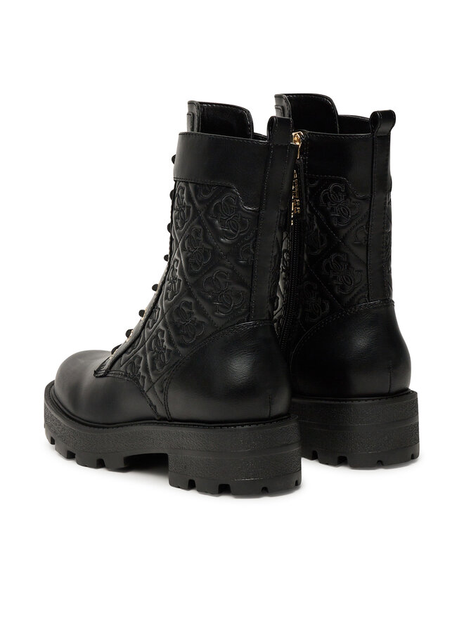 Guess Боти Guess FLTYAN ELE10 Черен