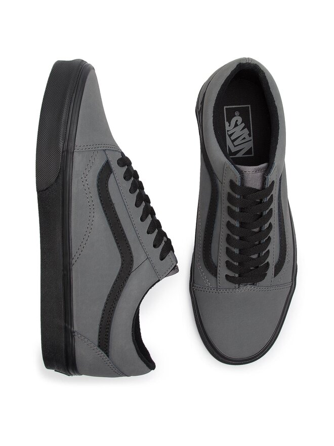 Vans old skool vansbuck pewter black top