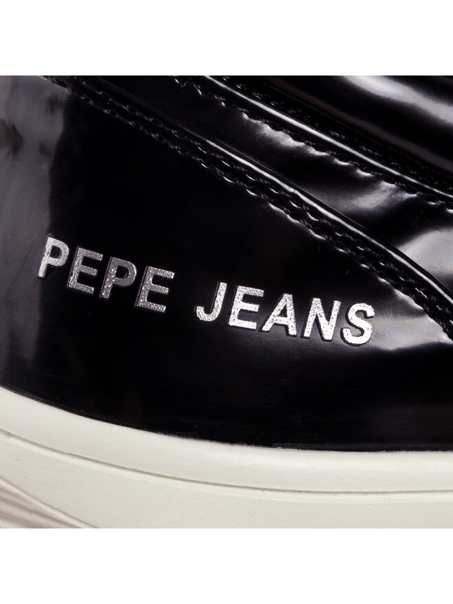 Pepe Jeans Сникърси Pepe Jeans Mayfair Soir PLS10390 Черен
