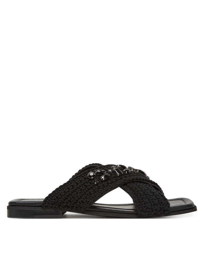 Inuikii Chanclas Inuikii Woven Crossed Stones 70104-369 Negro