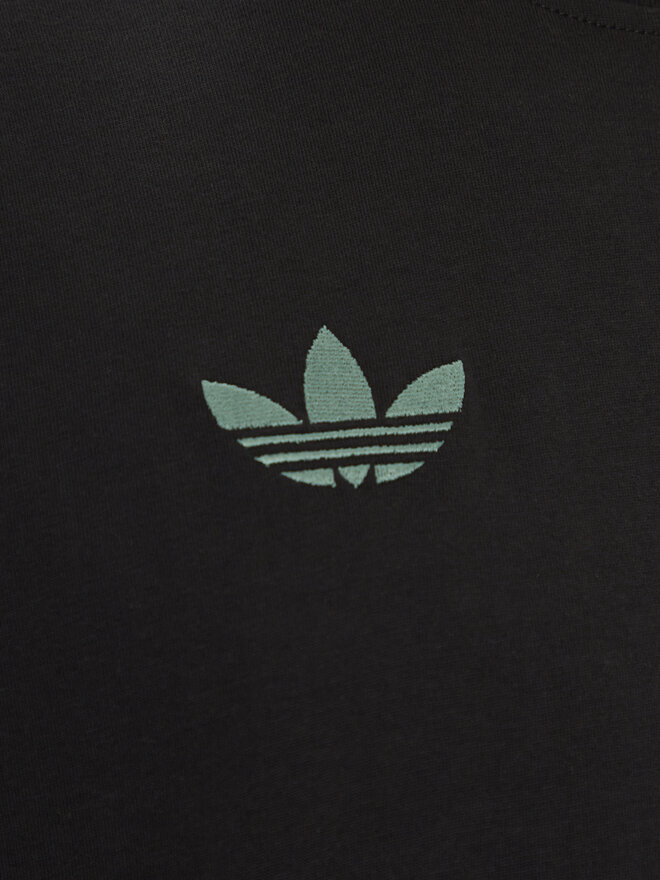 adidas adidas Marškinėliai Jamaica VRCT JE5331 Juoda Regular Fit