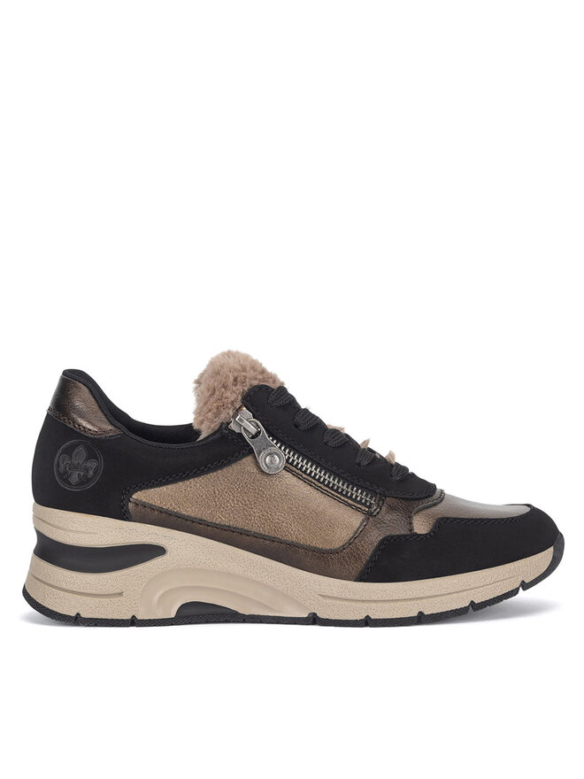 Rieker Halbschuhe Rieker N9301-90 Schwarz
