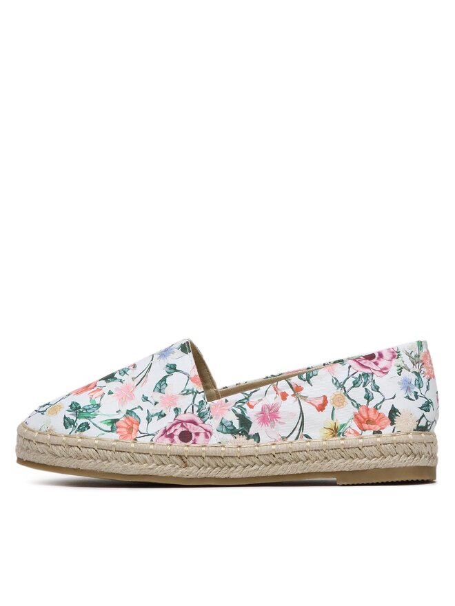 DeeZee Espadryle DeeZee WSS990-103 Biały