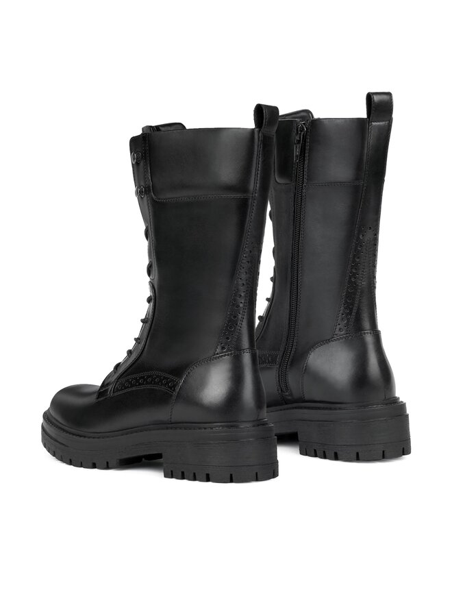 Geox Botine Geox D Iridea D36HRE 00043 C9999 Negru