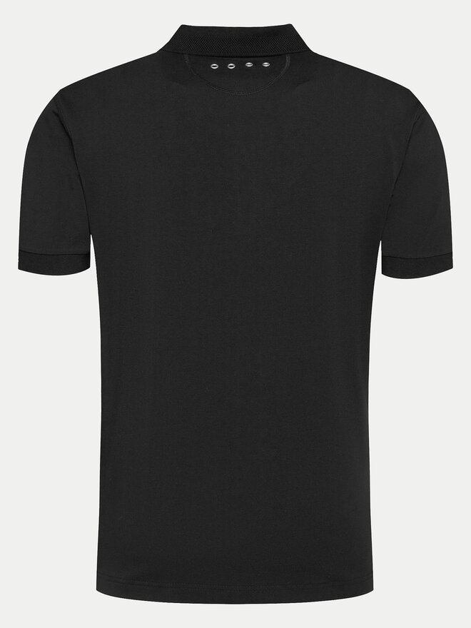 La Martina La Martina Poloshirt YMP310 JS324 Schwarz Regular Fit
