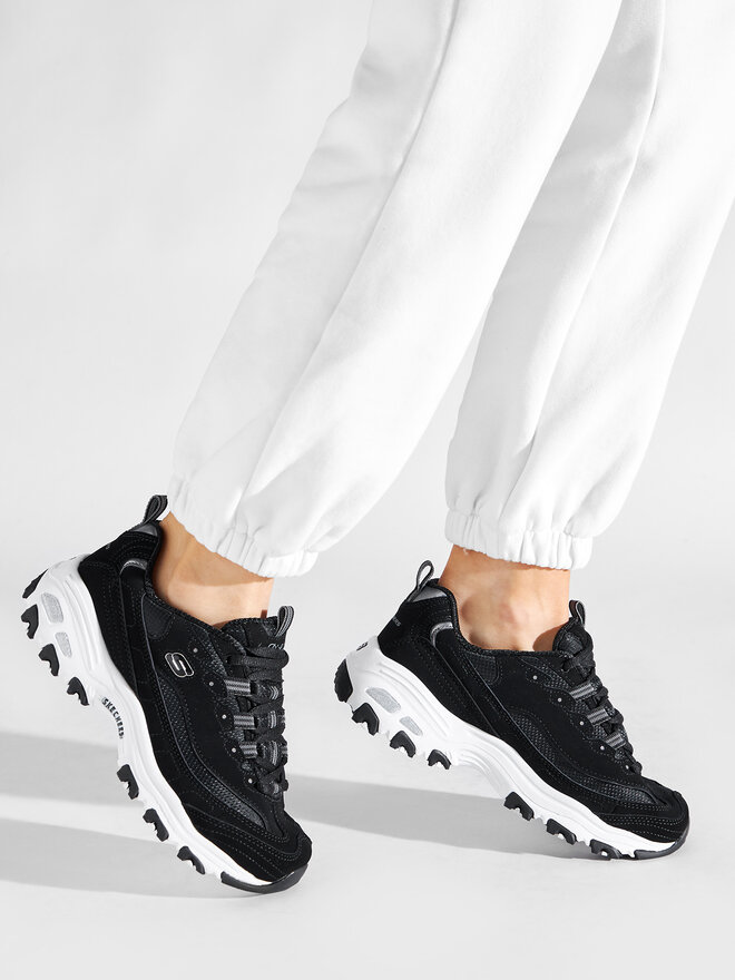 Skechers Сникърси Skechers Biggest Fan 11930/BLK Черен