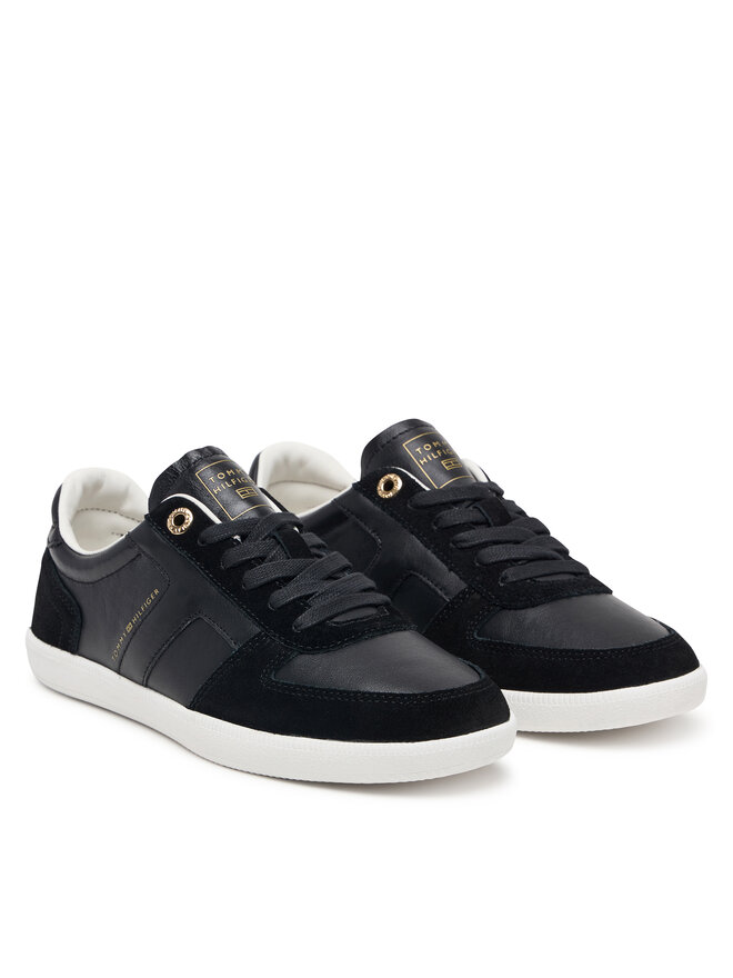 Tommy Hilfiger Sneakers Tommy Hilfiger Th Tribeca Sneaker Premium FW0FW09483 Schwarz
