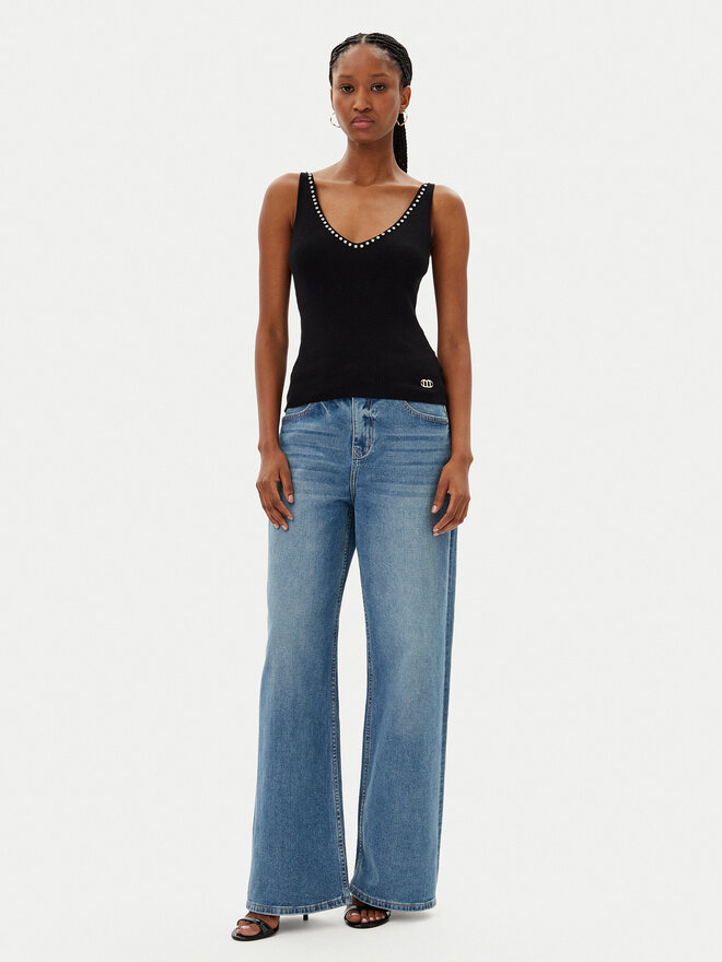 MET MET Τοπ M10 288MG Μαύρο Regular Fit
