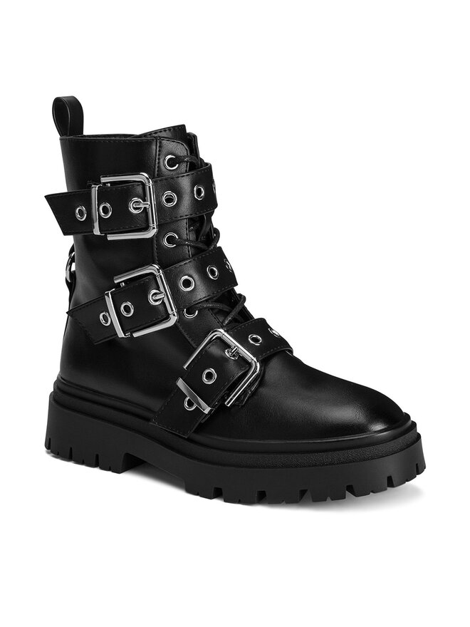 DeeZee Schnürstiefeletten DeeZee HY8761-3 Schwarz