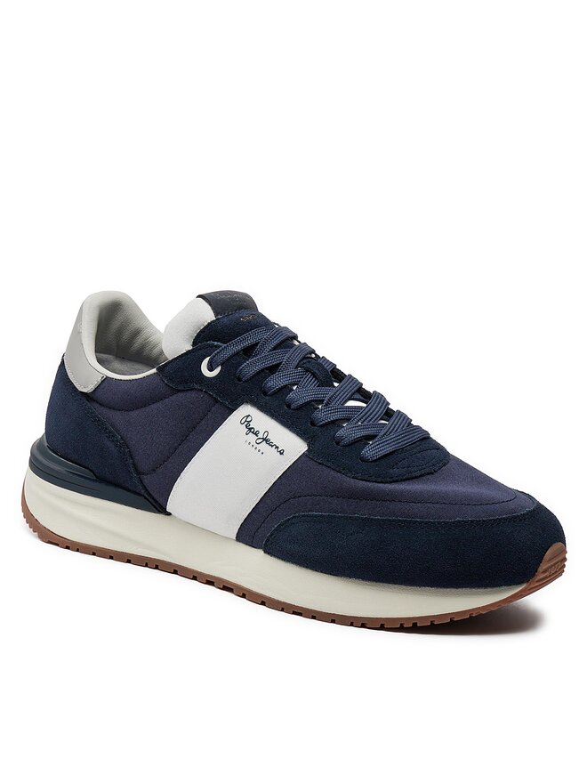 Pepe Jeans Snīkeri Pepe Jeans Buster Tape PMS60006 Tumši zils