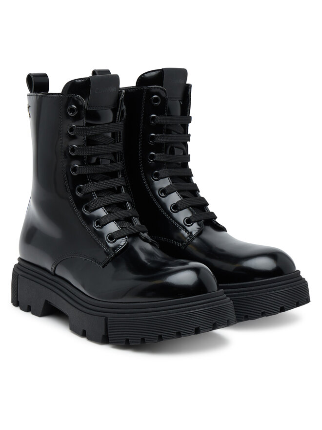 Calvin Klein Trappers Calvin Klein Tronchetto Allacciato V4A5-83133-1453 Negru