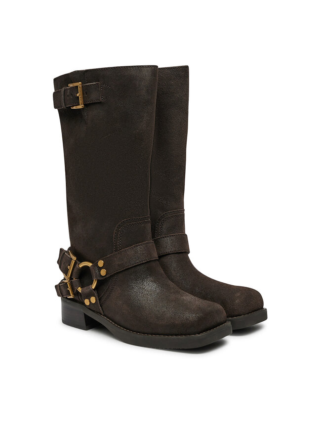 MICHAEL Michael Kors Kozačky ve vojenském stylu MICHAEL Michael Kors 40F4CBFB9L Hnědá