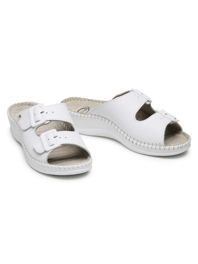 Scholl Шльопанці Scholl Weekend 1065 F20067 Білий
