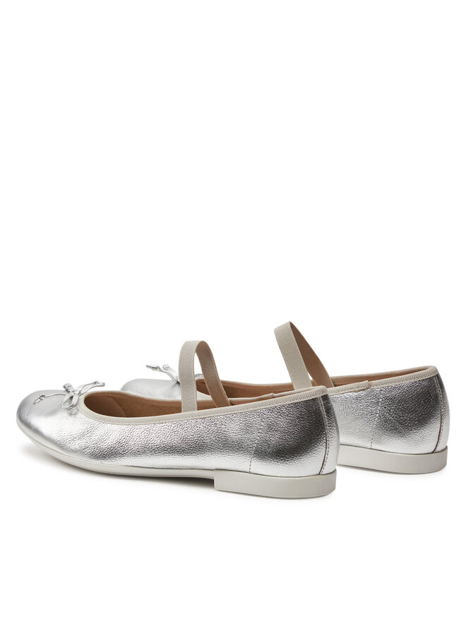 Geox Balerina Geox Jr Plie' J4555D 00044 C1007 D Ezüst