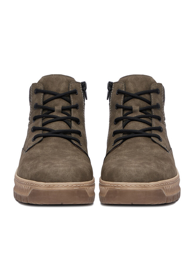 Rieker Schnürschuhe Rieker CEO-38542-25 Dunkelgrau