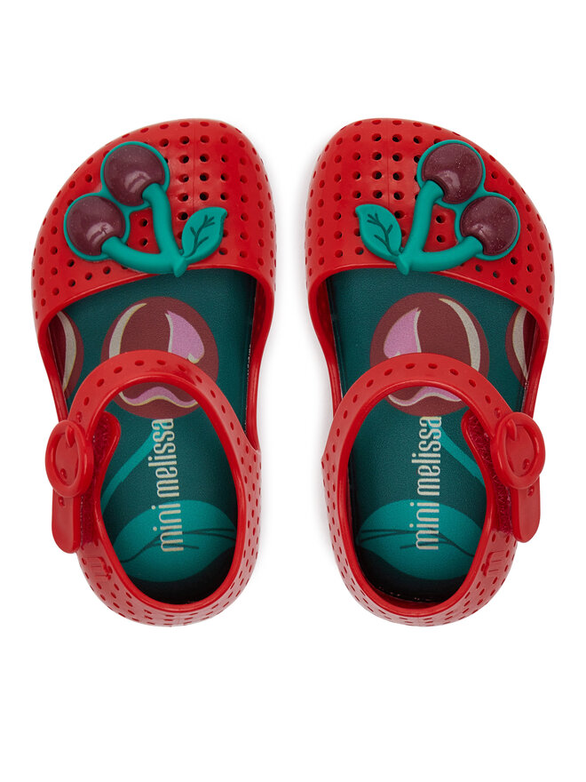 Melissa Baleriny Melissa Mini Melissa Furadinha Bb M 35980 Czerwony