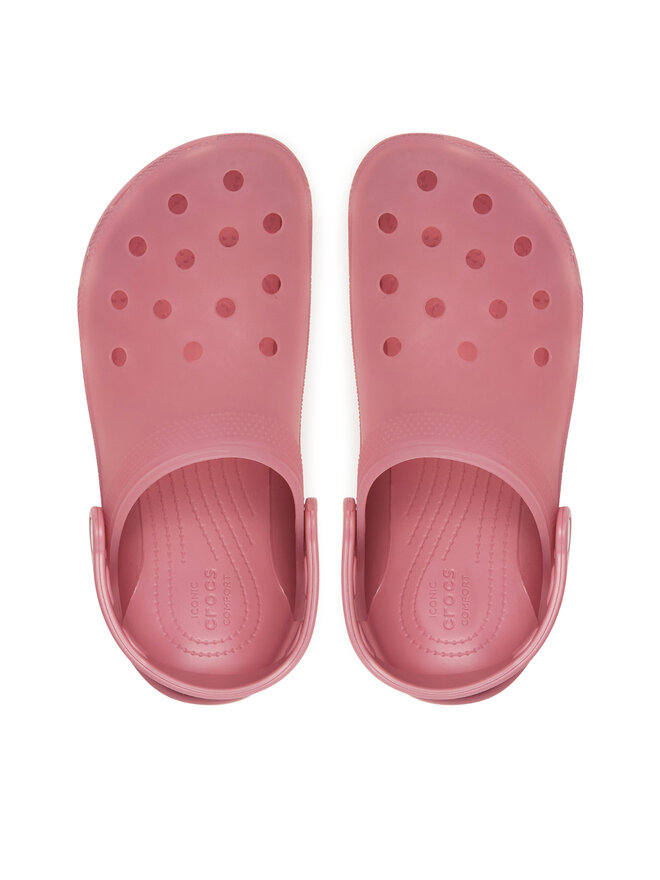 Crocs Şlapi Crocs Classic Frosted Clog 210928 Roz