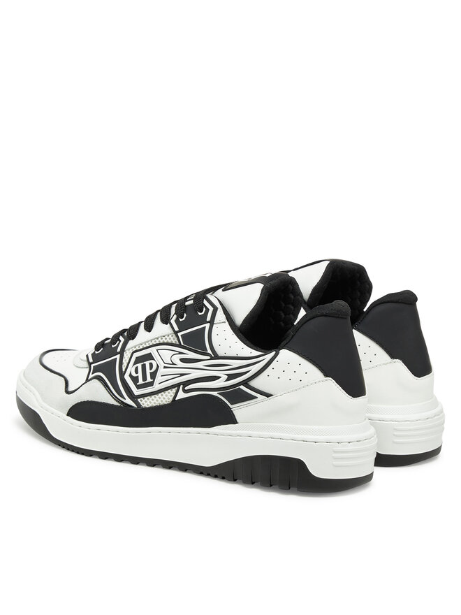 PHILIPP PLEIN Снікерcи PHILIPP PLEIN SAES MSC4017 PLE010N0102 Білий
