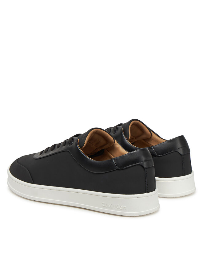 Calvin Klein Tenisice Calvin Klein Low Top Lace Up Oxford Rubb Lth HM0HM01708 Crna