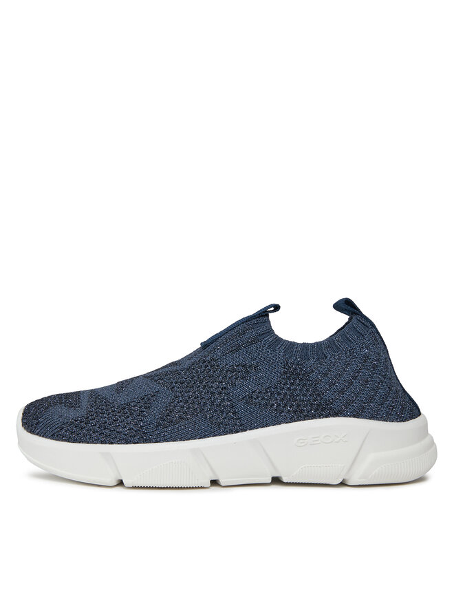 Geox Sneakersy Geox J Aril Girl J25DLE 0007Q C4343 Tmavomodrá