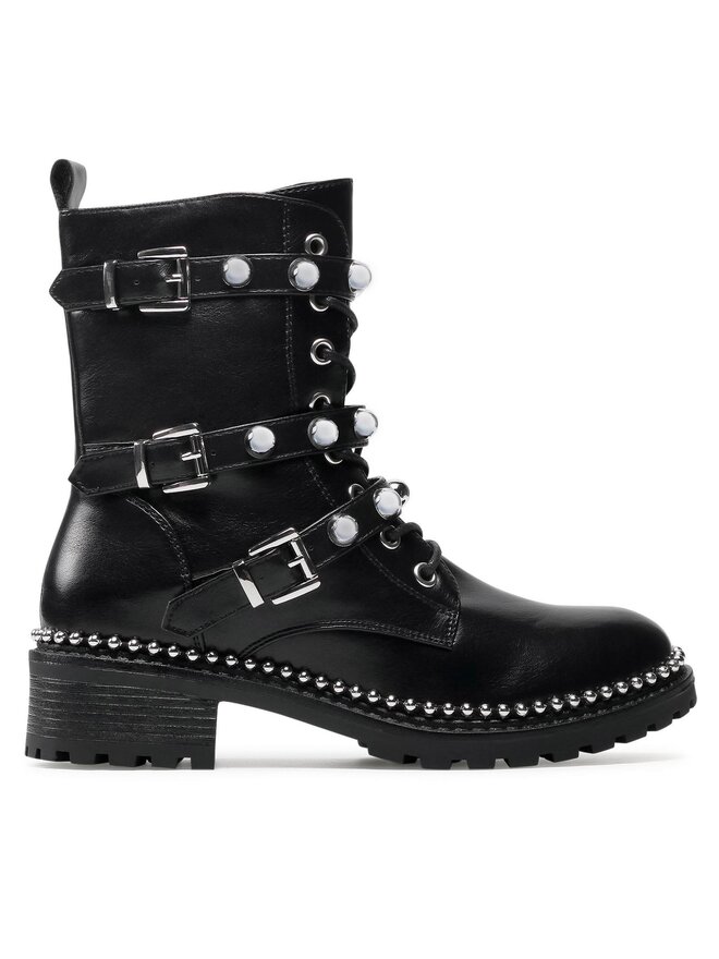 DeeZee Schnürstiefeletten DeeZee WS110113-01 Schwarz