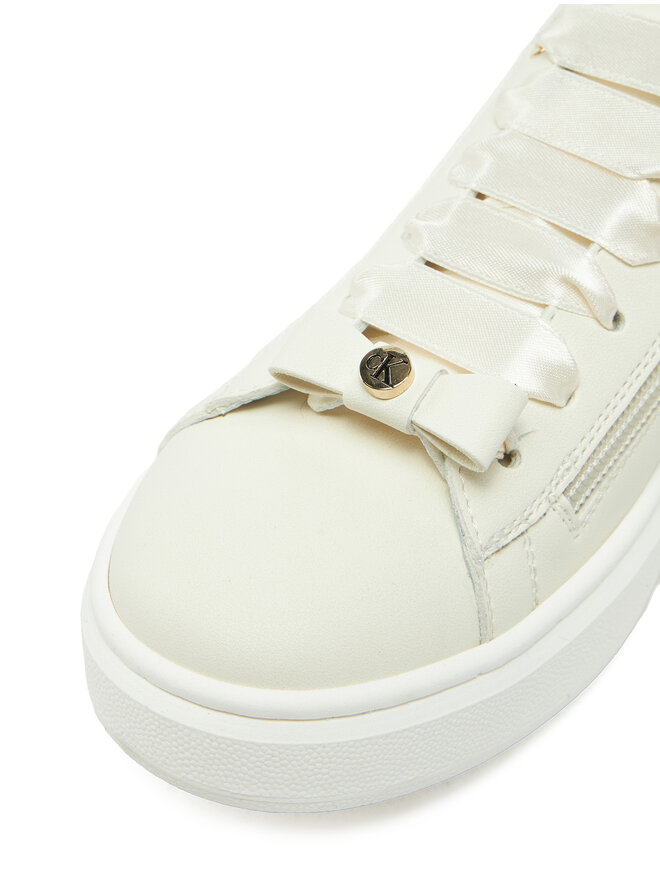 Calvin Klein Jeans Снікерcи Calvin Klein Jeans Low Cut Lace-Up Sneaker V4A9-83047-0214 S Білий
