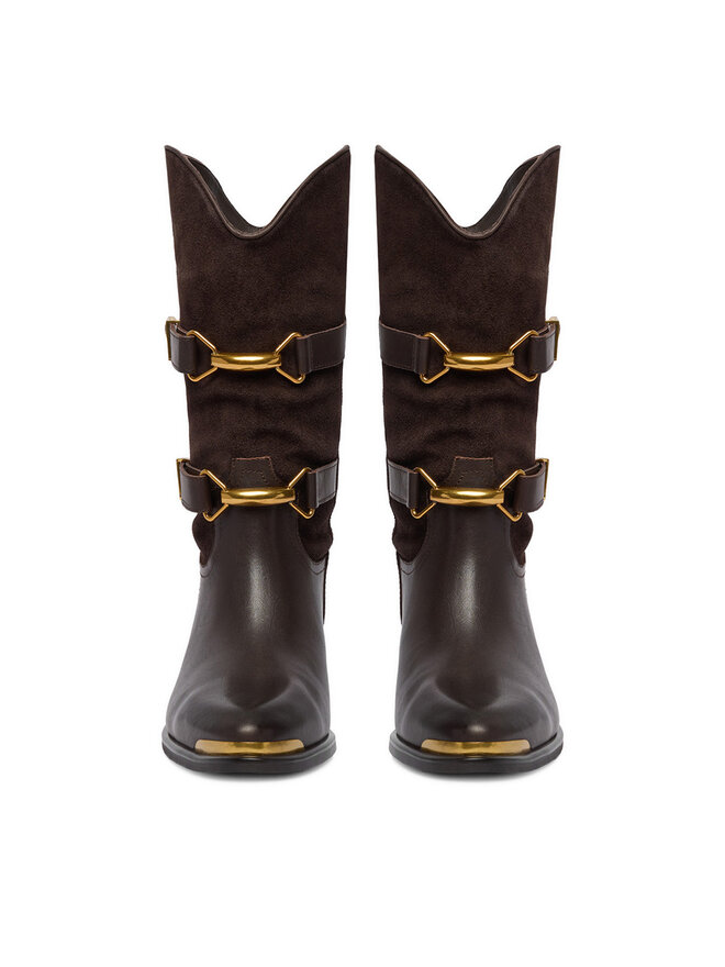 Badura Stiefeletten Badura EO-PARIS-GL893C-11.5-1511-2 Dunkelbraun