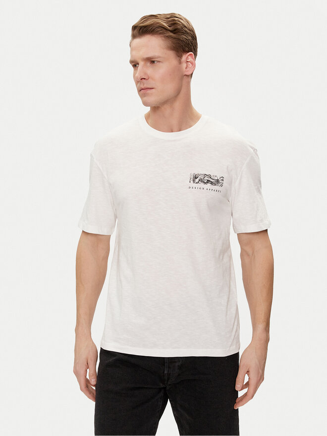 Jack&Jones Jack&Jones Marškinėliai Guru 12249187 Balta Relaxed Fit