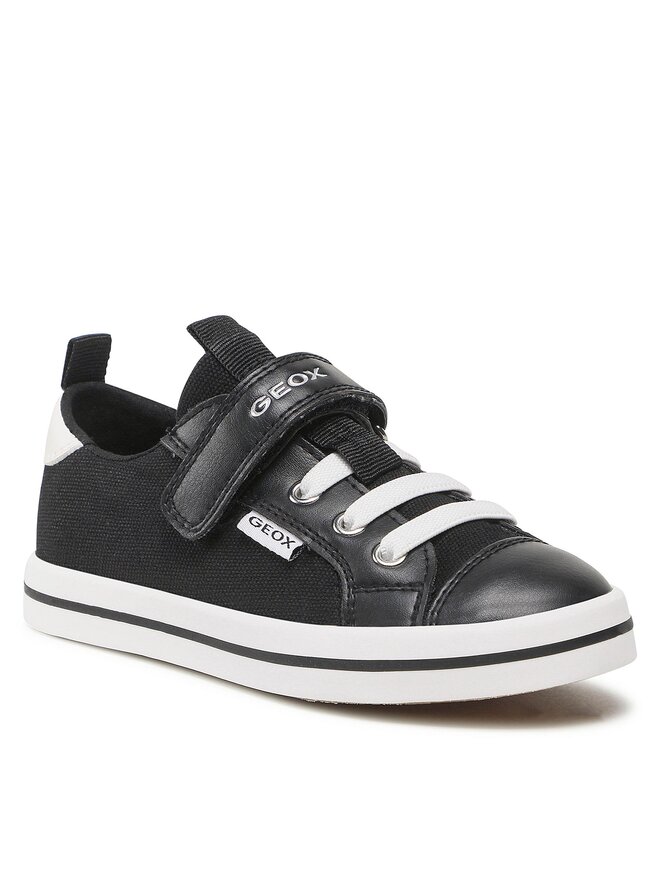 Geox Сникърси Geox Jr Ciak Girl J3504I01054C9999 S Черен