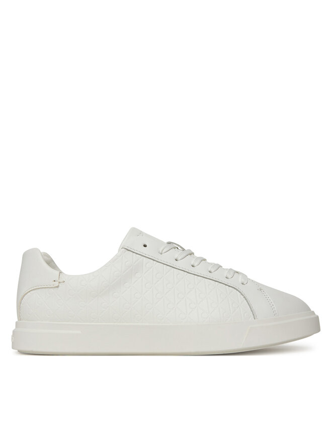 Calvin Klein Sneakers Calvin Klein Low Pro Cups Lace Up Lth Aop HW0HW02817 Weiß