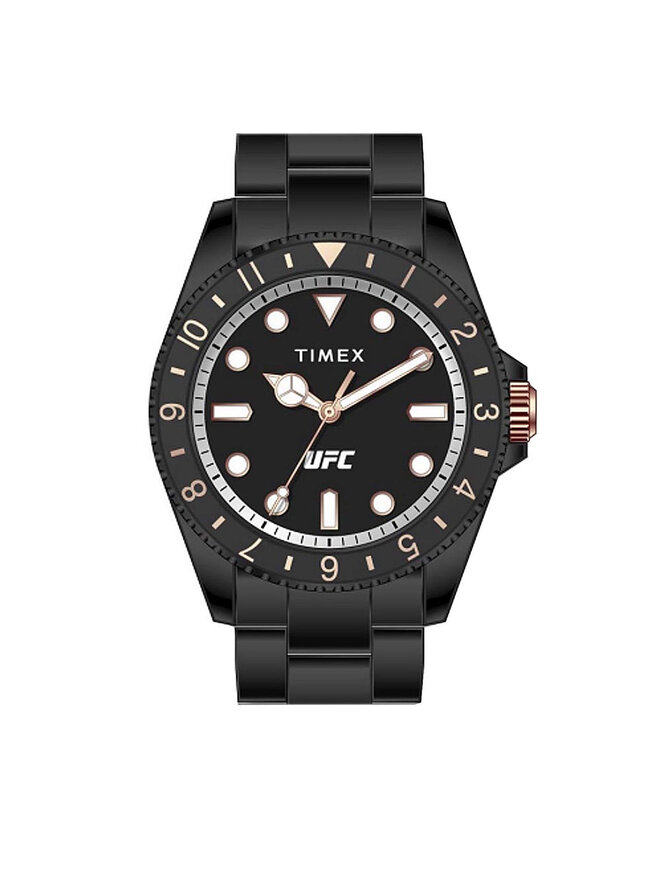 Timex Zegarek Timex UFC Debut TW2V56800 Czarny