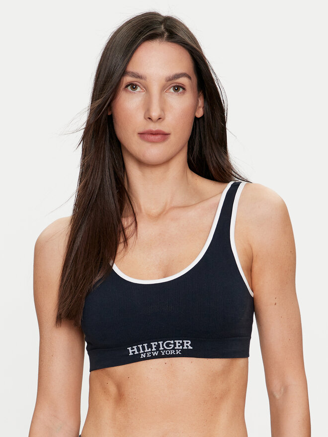 Tommy Hilfiger Tommy Hilfiger Top grudnjak UW0UW05217 Tamnoplava