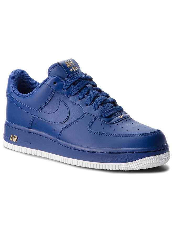 Zapatillas Nike Air Force 1 07 AA4083 402 Azul marino zapatos.es