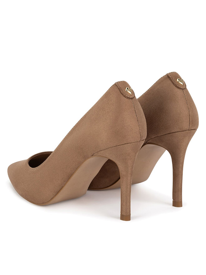 DeeZee High Heels DeeZee WYL3660-7 Beige