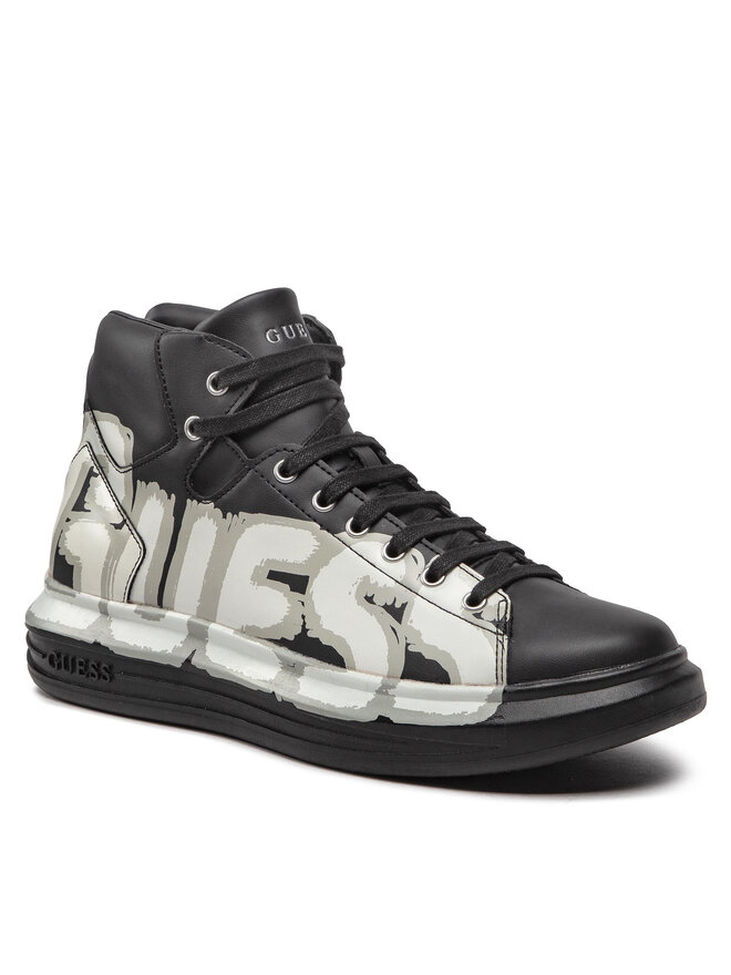 Sneakers Guess Salerno Mid FM7SRM ELE12 Noir chaussures