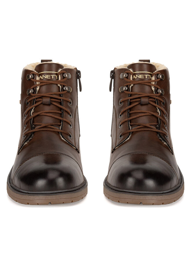 Lanetti Черевики Lanetti MBS-6997-10 Коричневий