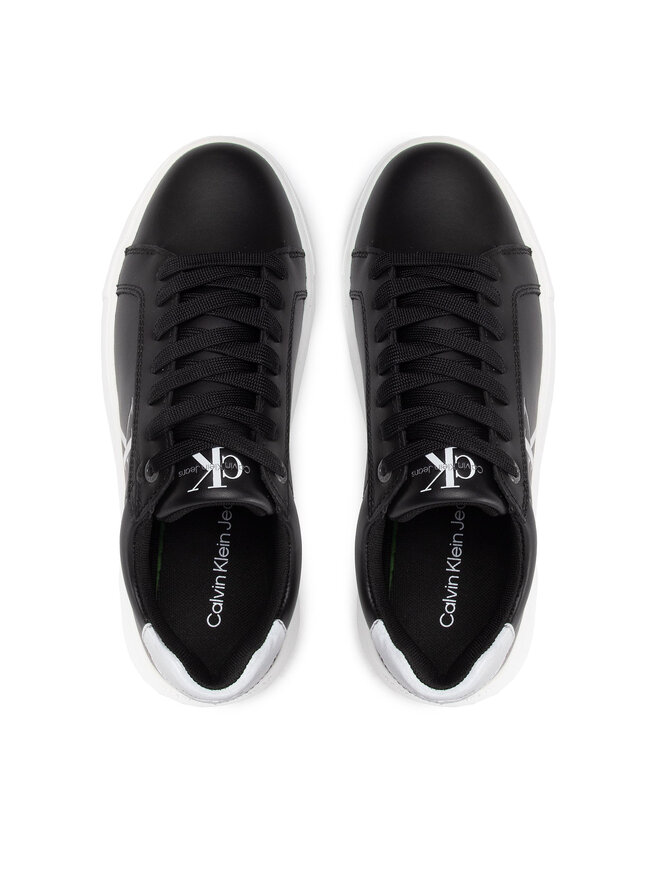 Calvin Klein Jeans Sneakers Calvin Klein Jeans Chunky Cupsole Laceup Low Ess M YW0YW00701 Schwarz