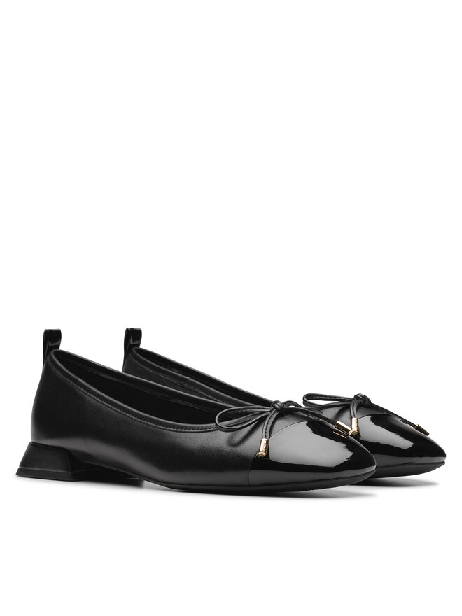 Clarks Baleríny Clarks Ubree15 Poppy 26181322 Čierna