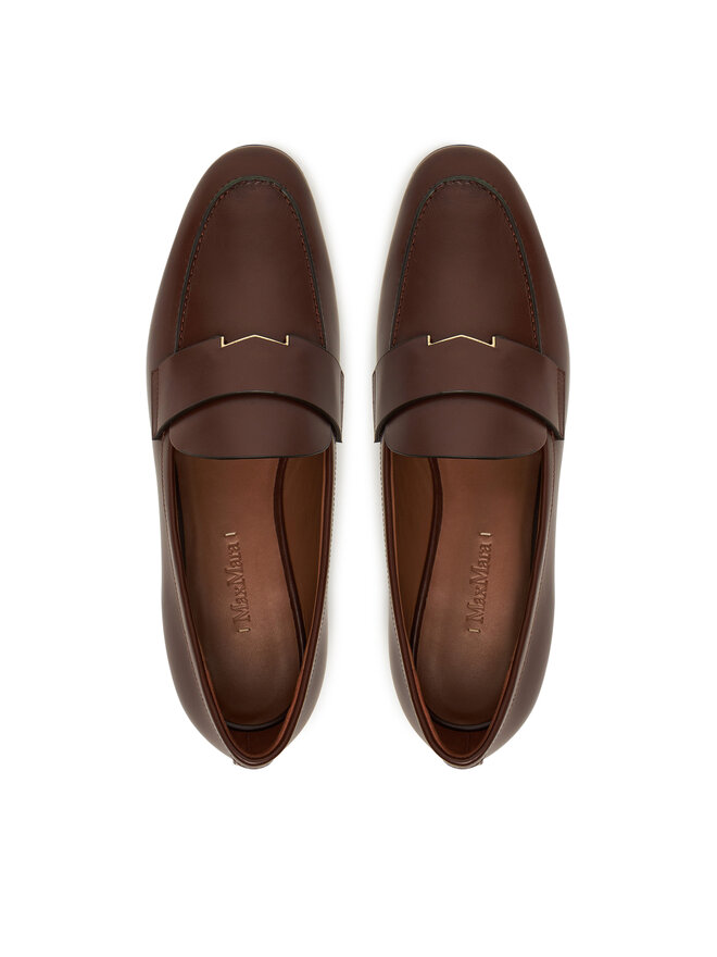 Max Mara Slipper Max Mara Regentmoc 2524526071600 Braun